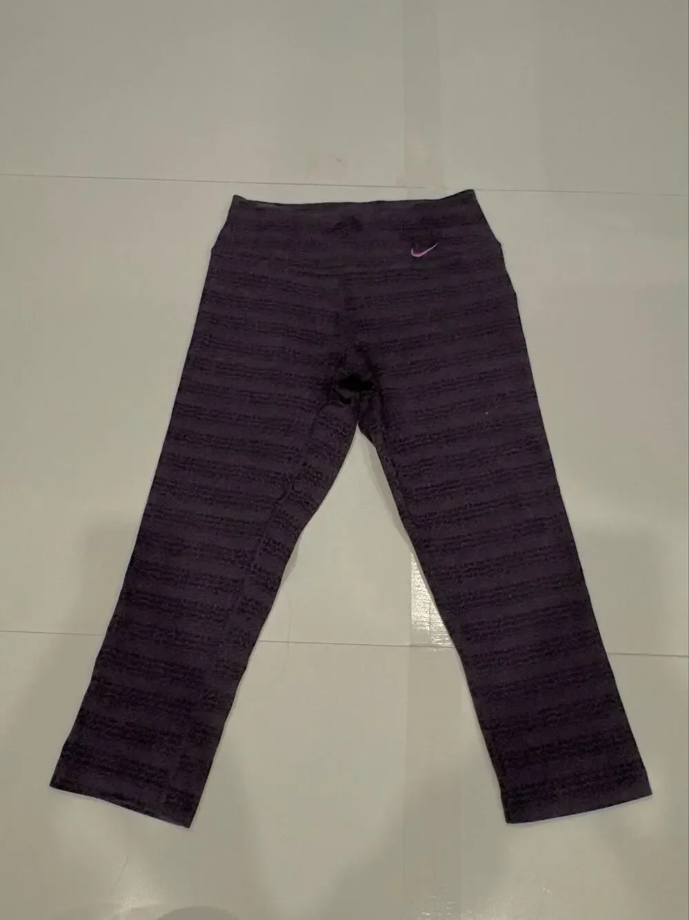 Nike Purple Sweater Pattern Leggings